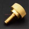 China Manufacturer Brass Din 464 Screws Brass Thumb Screws Knurled Thumb Screws