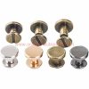 China Manufacturer Brass Flat Slotted Head Double Cap Rivet Chicago Binding Screws Leather Belt Rivet