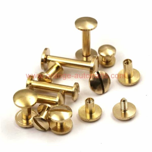 China Supplier Brass Leather Belt Buckle Chicago Screws