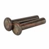 China Manufacturer Carbon Steel Flat Head Solid Rivet Din 7338 A Brake And Clutch Lining Rivets