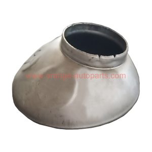 China Factory Catalytic Converter End Cap Exhaust Cone With Inlet 55 Mm Outlet 120 Mm Height 65 Mm From Auto Parts