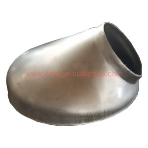 China Factory Catalytic Converter End Cap Exhaust Cone With Inlet 65 Mm Outlet 155 Mm Height 73 Mm From Auto Parts