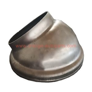 China Factory Catalytic Converter End Cap Exhaust Cone With Inlet 75 Mm Outlet 115 Mm Height 75 Mm From Auto Parts