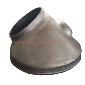 China Factory Catalytic Converter End Caps With Inlet 70 Mm Outlet 125mm Height 90mm From Auto Parts