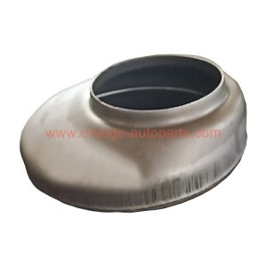China Factory Catalytic Converter End Caps With Inlet 70 Mm Outlet 133mm Height 45mm From Auto Parts