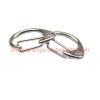 Wholesale Price Cheap 24mm 28mm 32mm D Shaped C Shaped Buckle Key Chain Ring Spring Snap Hooks Clasp Hook