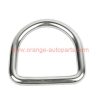 China Supplier Cheap 304 Stainless Steel D Ring Belt Buckle Half Rings