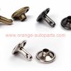 Factory Customized Cheap 8mm Copper Rivets Mushroom Shape Double Cap Rivets For Clothes Garment Metal Studs For Bags