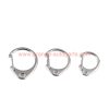 Factory Price Cheap Steel D Shaped C Shaped Buckle Key Chain Spring Snap Hooks Clasp Hook