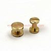 China Manufacturer Copper Brass Nickle Plated Chicago Screws For Belts,Clothes,Bags