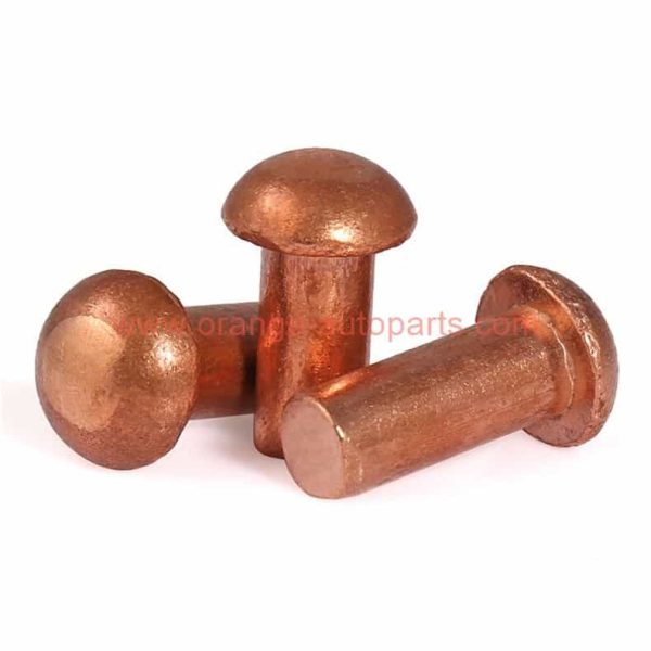 China Manufacturer Copper Din 660 Round Head Solid Rivets