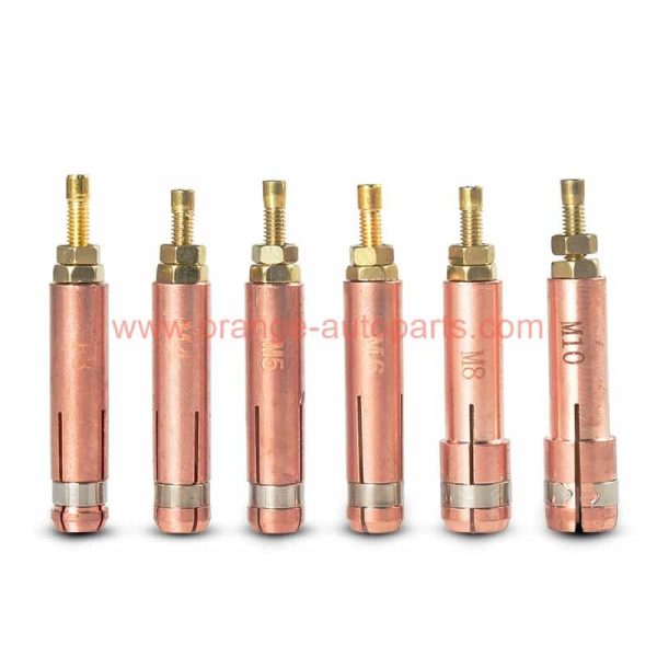 China Supplier Copper Stud Welding Collets For Stud Welding Gun M3 M4 M5 M6 M8 M10