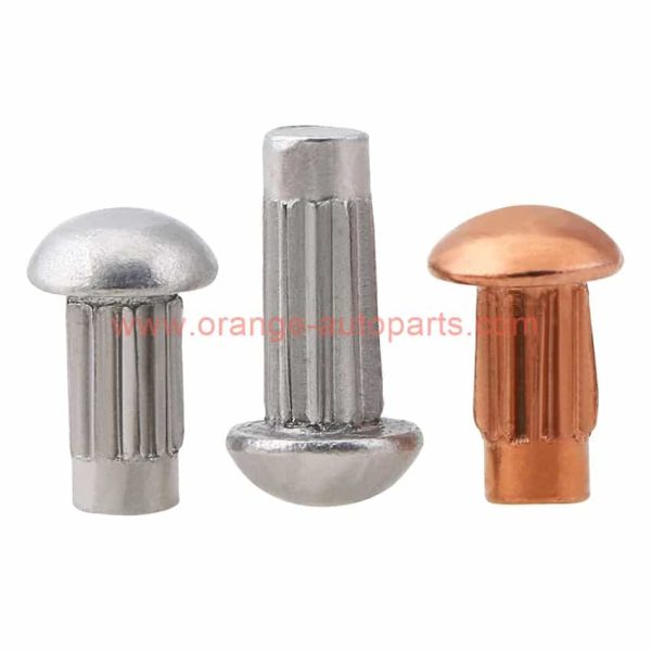 China Manufacturer Copper/aluminum Solid Rivets For Name Plate