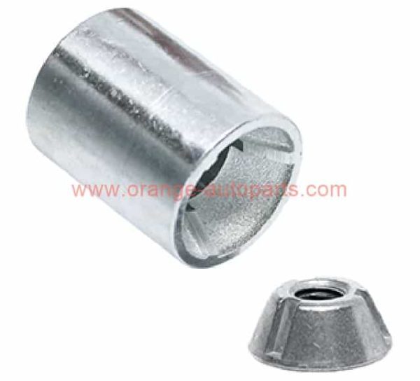 China Manufacturer Custom M6 M8 M10 Stainless Steel Tamper Proof Anti Theft Security Trilock Tri-groove Nuts