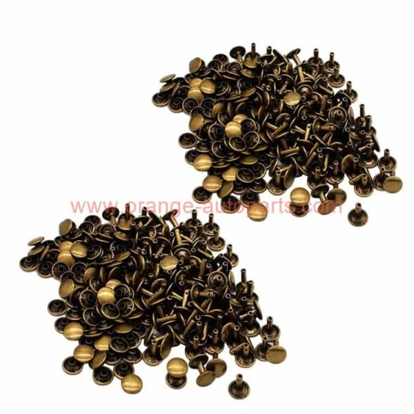 China Supplier Customer-sized Fashionable Golden Color Double Side Rivet