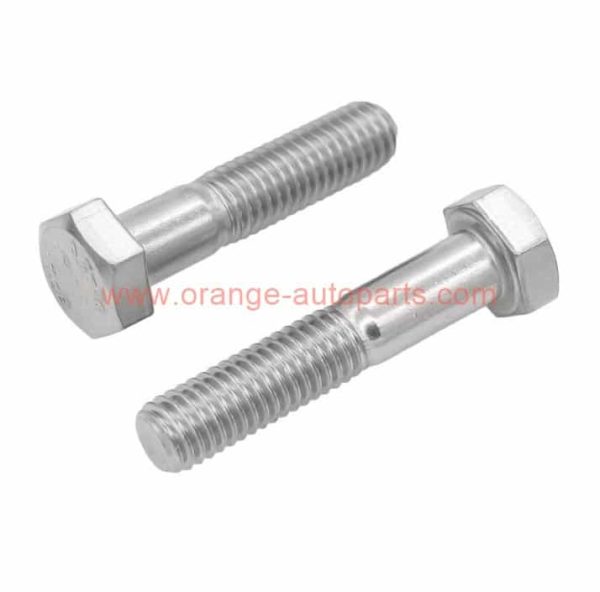 Factory Customized Customized Length Half Threaded Galvanized Zinc Hexagonal Hex Head Bolt Class 8.8