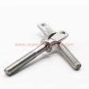 China Supplier Customized Size Stainless Steel Flat Head Bolt With Hole In Head