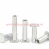 China Supplier Customized Steel Galvanized Flat Cap Head Semi Tubular Hollow Rivet