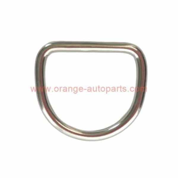 Factory Customized D Buckle Keychain Metal D Ring Buckle Hook For Handbag Belt