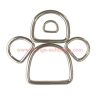 Factory Customized D Buckle Keychain Metal D Ring Buckle Hook For Handbag Belt