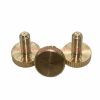 Factory Customized Din 653 Brass Knurled Cheese Head Thumb Knob Screw M6