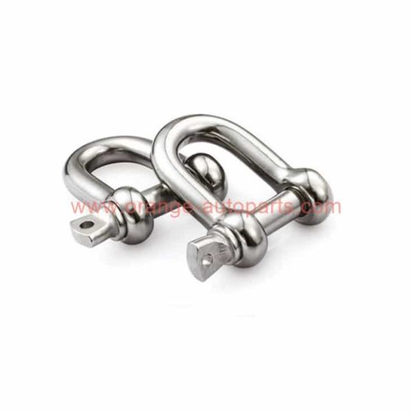 Wholesale Price Din 82101 Stainless Steel 304 Heavy Duty Straight D-type Dee Ring Shackle 5/16'' 3/8'' 1/2''