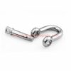 Wholesale Price Din 82101 Stainless Steel 304 Heavy Duty Straight D-type Dee Ring Shackle 5/16'' 3/8'' 1/2''