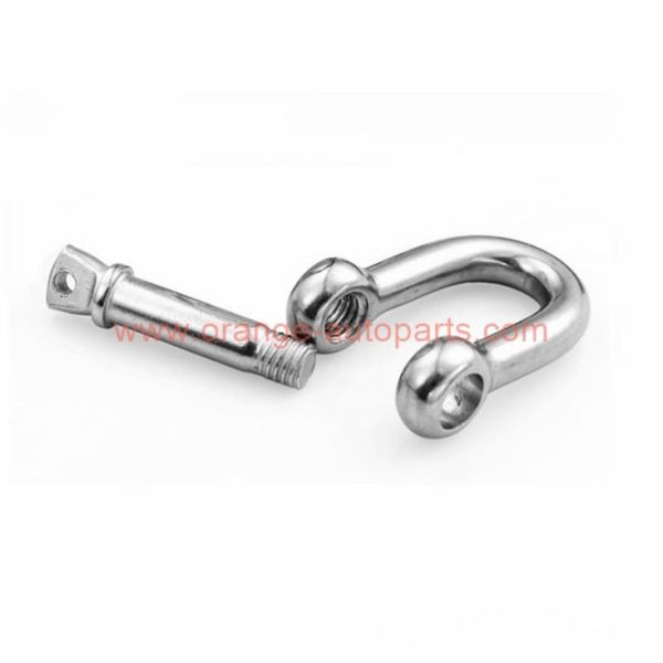 Wholesale Price Din 82101 Stainless Steel 304 Heavy Duty Straight D-type Dee Ring Shackle 5/16'' 3/8'' 1/2''