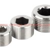 China Manufacturer Din 906 Stainless Steel 304 Internal Drive Hex Socket Pipe Fitting Plugs