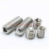 Wholesale Price Din 916 M2 M3 M4 M5 Stainless Steel Grub Screws Hex Socket Set Screw With Flat Cup Point