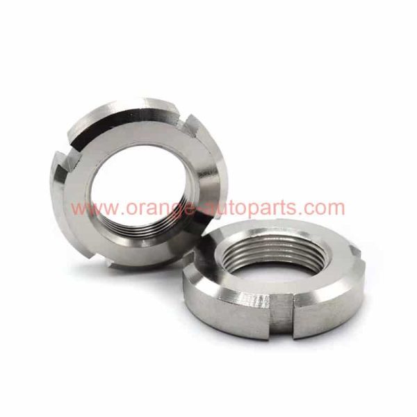 China Manufacturer Din 981 Stainless Steel 304 Rolling Bearing Lock Nut Slotted Round Nut