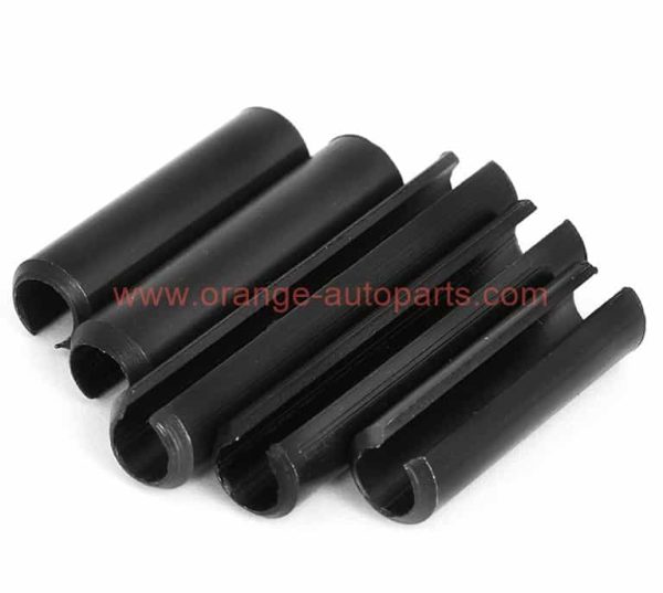 China Manufacturer Din1481 Black Zinc Black Oxide Spring Pin Tension Pin Coll Pin 3mm