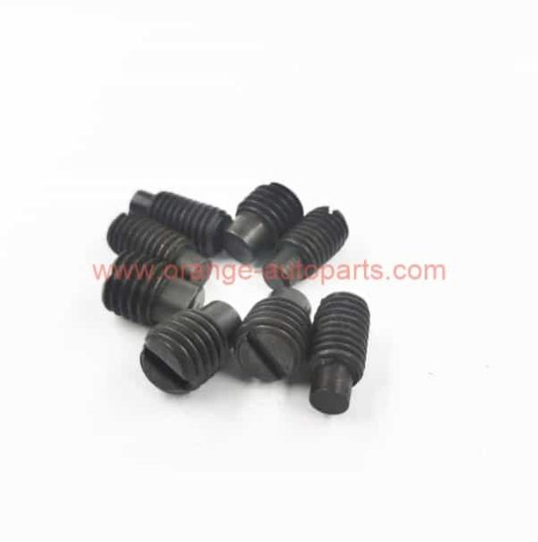 China Manufacturer Din417 Din915 Black Oxide Black Zinc Full Dog Point Taper Pins Slotted Set Screws