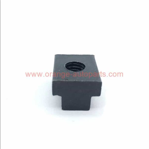 Factory Customized Din508 M5 M6 M8 M10 M12 M14 Black Oxide Finish Grade 8.8 Carbon Steel T-slot Nut Tapped Through Slot T-nuts Furniture