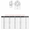 China Manufacturer Din6331 Hexagon Collar Nuts M16