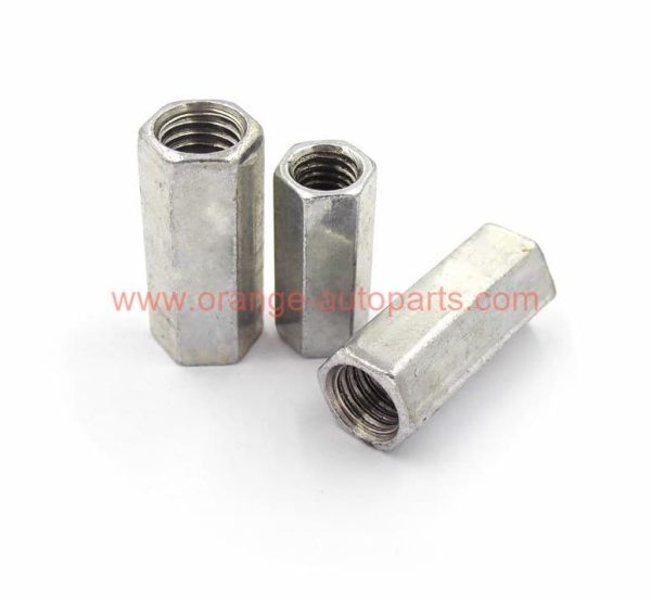 Factory Customized Din6334 M6 M8 Galvanized Long Standoff Hexagon Hex Coupling Nuts