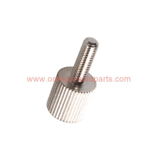 China Manufacturer Din653 304 Stainless Steel Knurled Flat Head Knob Thumb Screw