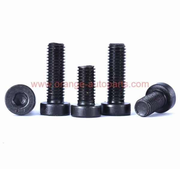 Factory Customized Din7984 Black Oxide Carbon Steel Hexagon Socket Head Cap Low Head Screws