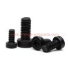 Factory Customized Din7984 Grade12.9 Metal Black Oxide Hex Allen Socket Low Cap Head Screws Bolts