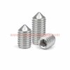 China Supplier Din914 Stainless Steel 304 Hexagon Socket Set Screws With Cone Point