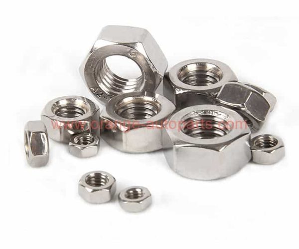 Factory Customized Din934 Ss304 316 Thread Unf 1/4-28 5/16-24 3/8 Hex Nut Hexagon Nut