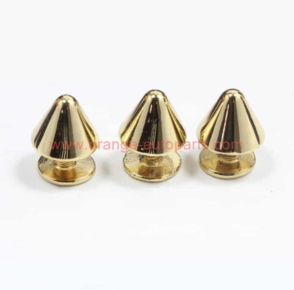 Factory Customized Diy 10mm Cone Studs Rivet Spikes Screw For Clothes Shoes Bag Leather