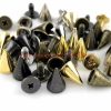 Factory Customized Diy 10mm Cone Studs Rivet Spikes Screw For Clothes Shoes Bag Leather