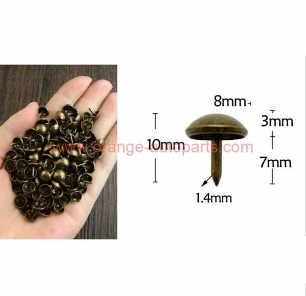 China Manufacturer Dome Head Big Head 2.0mm Iron Sofa Nail