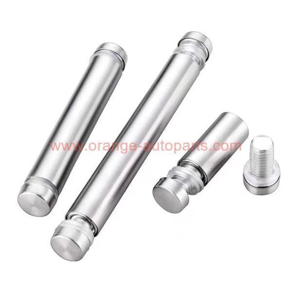 Factory Customized Double Head Stainless Steel Glass Acrylic Fixing Screw Sign Standoff Holder Advertisement Mounting Screw