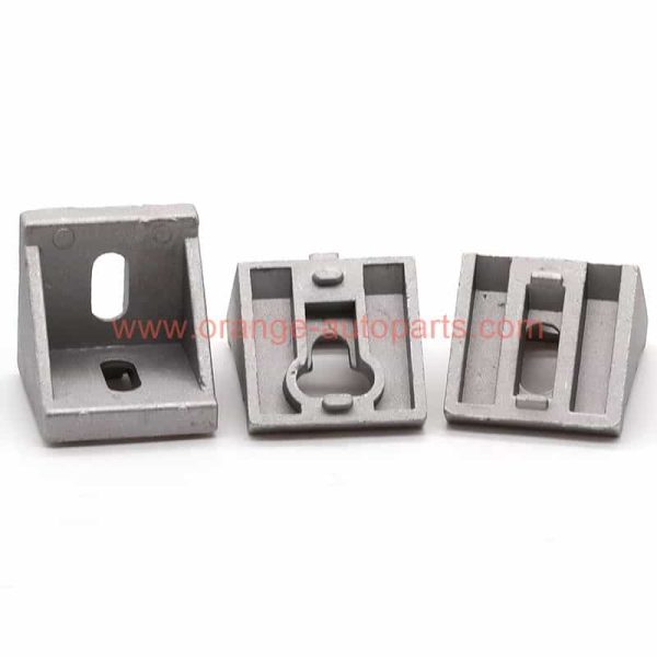 Factory Customized European Standard 2020/3030/4040/5050 Gusset Element Aluminum Corner Brackets