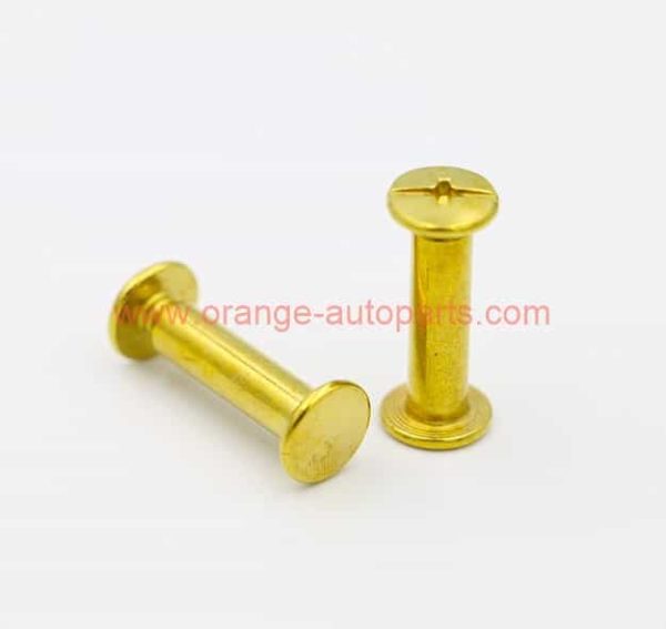 China Manufacturer Filpbook Paper Screw Male And Female Metal Account Filp Book Binding Post Rivet Screws