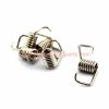 China Supplier Free Sample Oem Flat Wire Torsion Spring Clip Door Handle Torsion Spring For Door Locks Retaining Clip