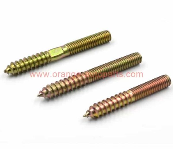 Factory Customized Furniture Hardware Fasteners Fully Threaded Wood Double Head Hanger Bolt M6 Dowel Screw