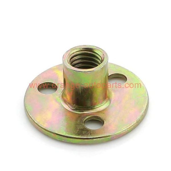 China Supplier Galvanized Iron Furniture Nut To Lock Nut Three Hole Nut M6 M8 M10 M12